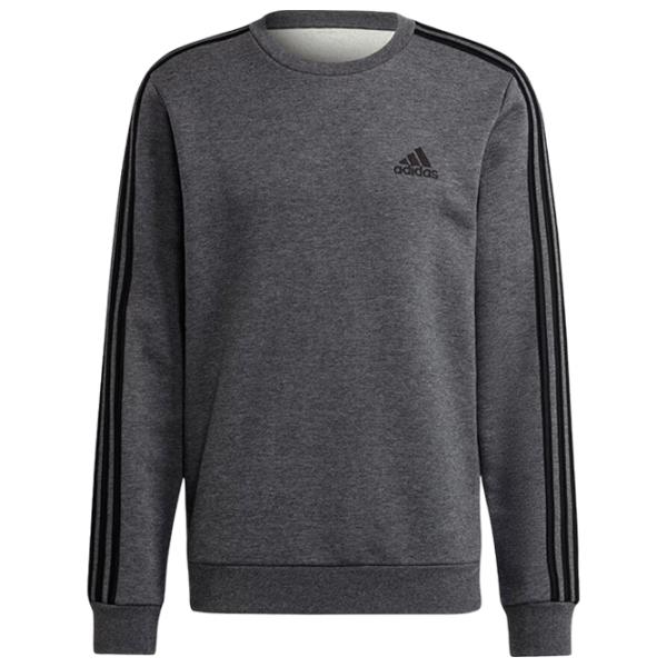 Толстовка для мужчин Adidas Essentials Fleece 3-Stripes Прямой/ Grey photo 1