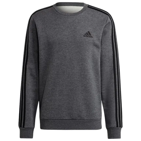 Толстовка для мужчин Adidas Essentials Fleece 3-Stripes Прямой/ Grey photo 1