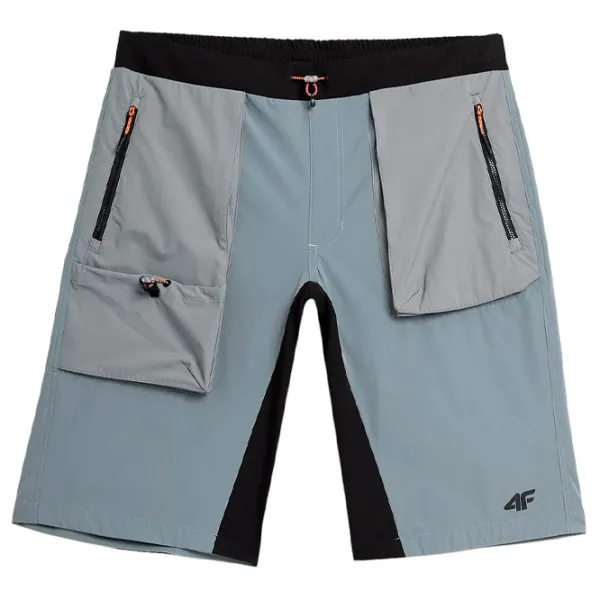 Pantaloni scurți pentru bărbați 4F trekking 4Way Stretch L/ Gray photo 1 Pantaloni scurți pentru bărbați 4F trekking 4Way Stretch L/ Gray photo 1