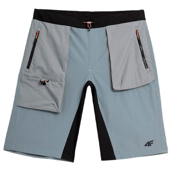 Pantaloni scurți pentru bărbați 4F trekking 4Way Stretch S/ Gray photo 1 Pantaloni scurți pentru bărbați 4F trekking 4Way Stretch S/ Gray photo 1