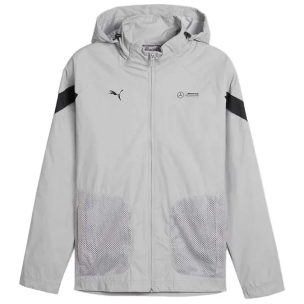 Ветровка для мужчин Puma Mapf1 Woven Jacket Демисезонная/ Серебристый photo 1