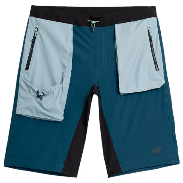 Pantaloni scurți pentru bărbați 4F trekking 4Way Stretch L/ Navy Blue photo 1 Pantaloni scurți pentru bărbați 4F trekking 4Way Stretch L/ Navy Blue photo 1