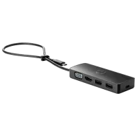 Adaptor Hub HP G2 USB Type-C/ Black
