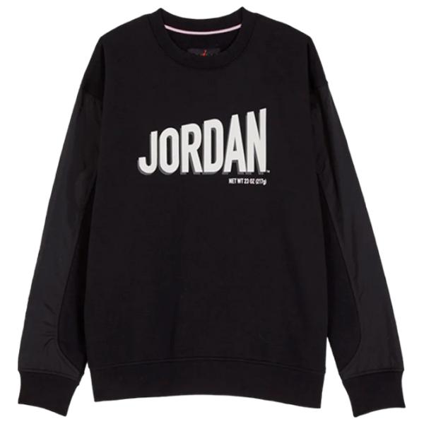 Hanorac pentru bărbați Nike Jordan Flt Mvp Gfx Flc Crew Drept/ Black photo 1