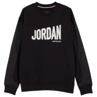 Hanorac pentru bărbați Nike Jordan Flt Mvp Gfx Flc Crew Drept/ Black