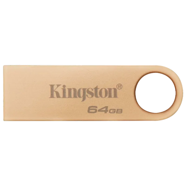 Kingston DataTravel SE9 G3 64 ГБ Золото photo 1