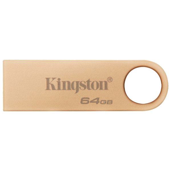 Kingston DataTravel SE9 G3 64 ГБ Золото photo 1