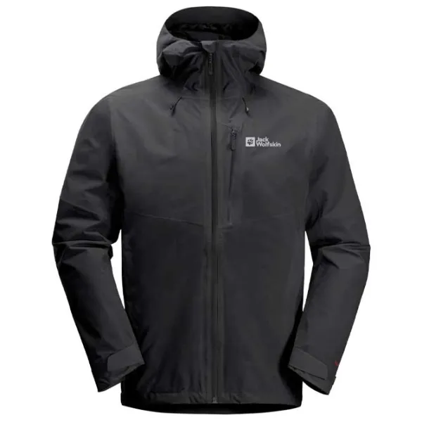 Ветровка для мужчин Jack Wolfskin Eagle Peak 2L Jkt M Демисезонная/ Черный photo 1