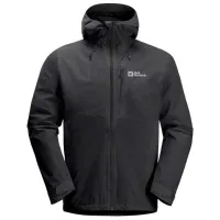 Ветровка для мужчин Jack Wolfskin Eagle Peak 2L Jkt M Демисезонная/ Черный