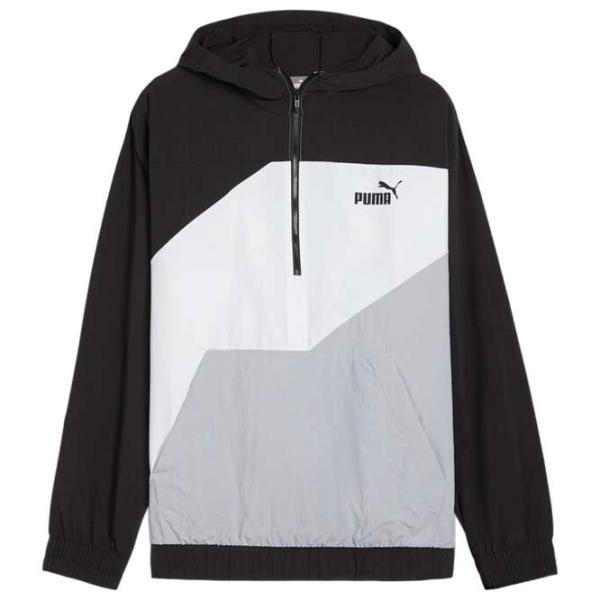 Ветровка для мужчин Puma Power Windbreaker ½ Zip Демисезонная/ Черный photo 1
