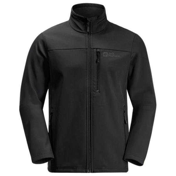 Hanorac pentru bărbați Jack Wolfskin Whirlwind Men Drept/ Black photo 1