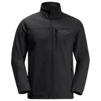 Hanorac pentru bărbați Jack Wolfskin Whirlwind Men Drept/ Black