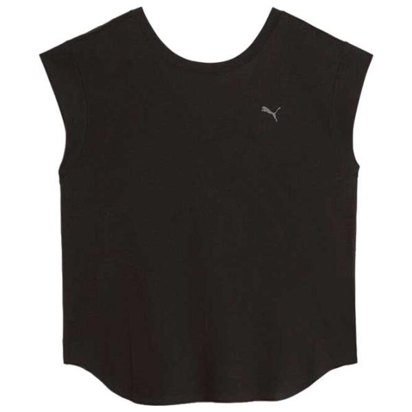Tricou pentru femei Puma Studio Foundations Tee 25% vascoza/ Black photo 1 Tricou pentru femei Puma Studio Foundations Tee 25% vascoza/ Black photo 1