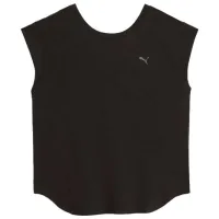 Tricou pentru femei Puma Studio Foundations Tee 25% vascoza/ Black