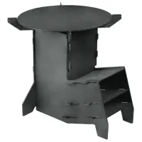 Печь AiBGrill Eco-Turbo Travel Mini Брикеты, уголь/ Портативный