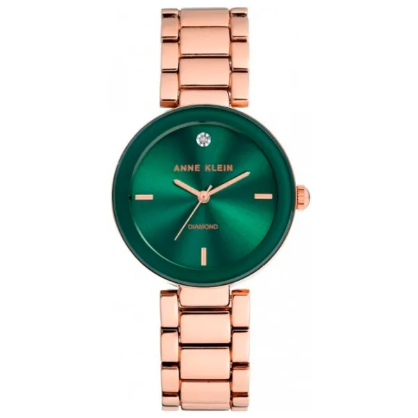 Ceas de mână pentru femei ANNE KLEIN AK/ 1362GNRG Cuarț/ 32 mm photo 1 Ceas de mână pentru femei ANNE KLEIN AK/ 1362GNRG Cuarț/ 32 mm photo 1