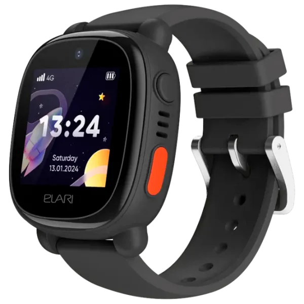 Детские часы Elari KidPhone 4G Lite 1.3"/ Черный photo 1