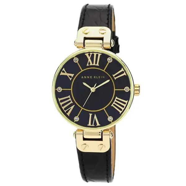 Ceas de mână pentru femei ANNE KLEIN AK/ 1396BMBK Cuarț/ 34 mm photo 1 Ceas de mână pentru femei ANNE KLEIN AK/ 1396BMBK Cuarț/ 34 mm photo 1