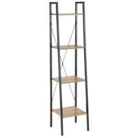 Etajeră Narvik REG1 148 x 34 x 32 cm/ PAL/ Black