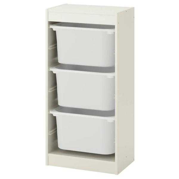 Etajeră Ikea Trofast 94 x 30 x 46 cm/ PAL/ White photo 1