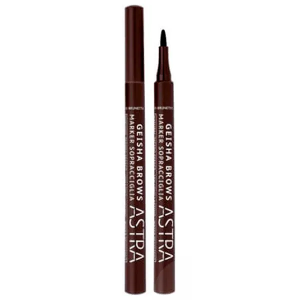 Маркер для бровей Astra Geisha Brows Brunette photo 1