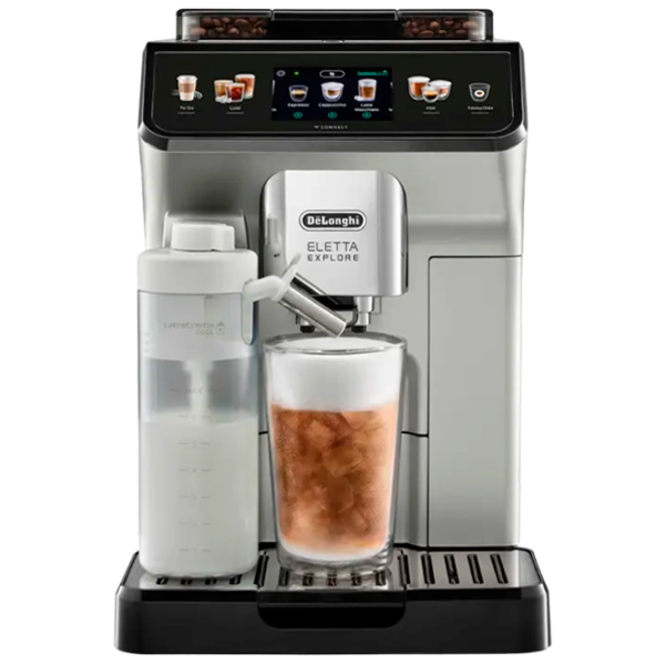 Aparat de cafea DeLonghi ECAM450.65.S Automată/ 1.8 l/ Silver photo 1
