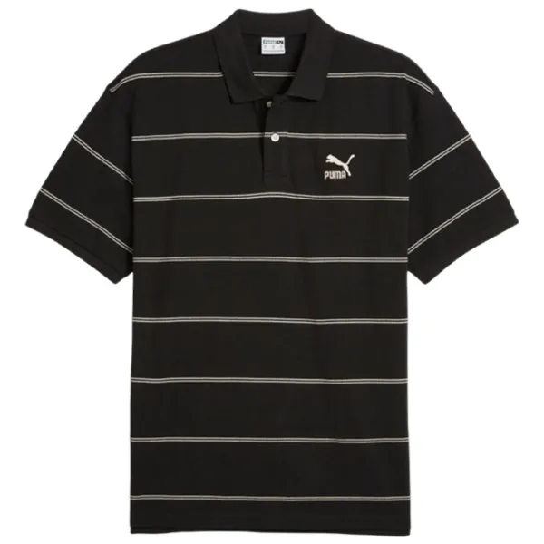 Tricou polo pentru bărbați Puma Team Polo Black photo 1