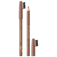 Creion pentru sprâncene Eveline Cosmetics Eyebrow Pencil Light Brown