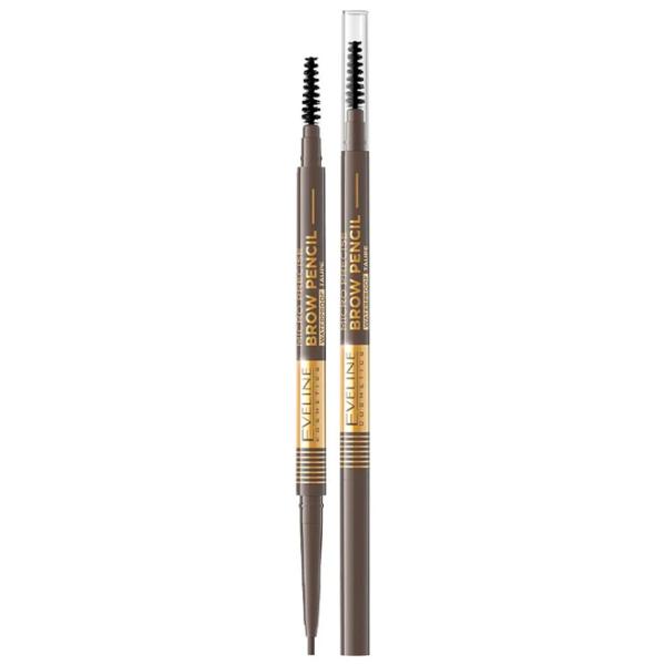 Карандаш для бровей Eveline Cosmetics Micro Precise Коричневый photo 1