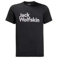 Футболка для мужчин Jack Wolfskin Brand T M 100% полиэстер/ Черный