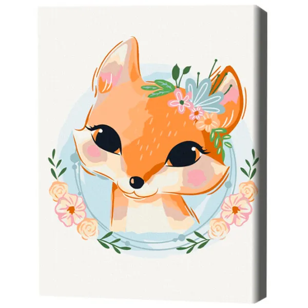 Картина по номерам BrushMe Лисичка сестричка 40 x 30 cm/ Вертикальная photo 1 Картина по номерам BrushMe Лисичка сестричка 40 x 30 cm/ Вертикальная photo 1