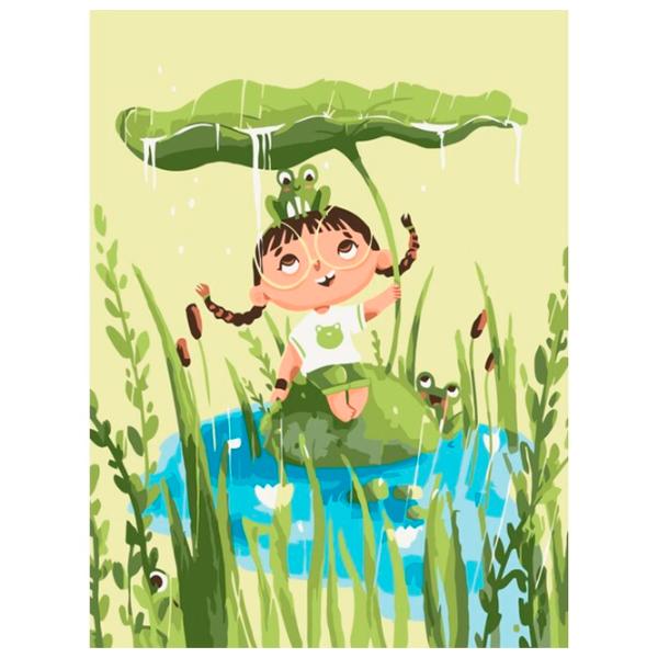 Картина по номерам BrushMe Фея озера 40 x 30 cm/ Вертикальная photo 1