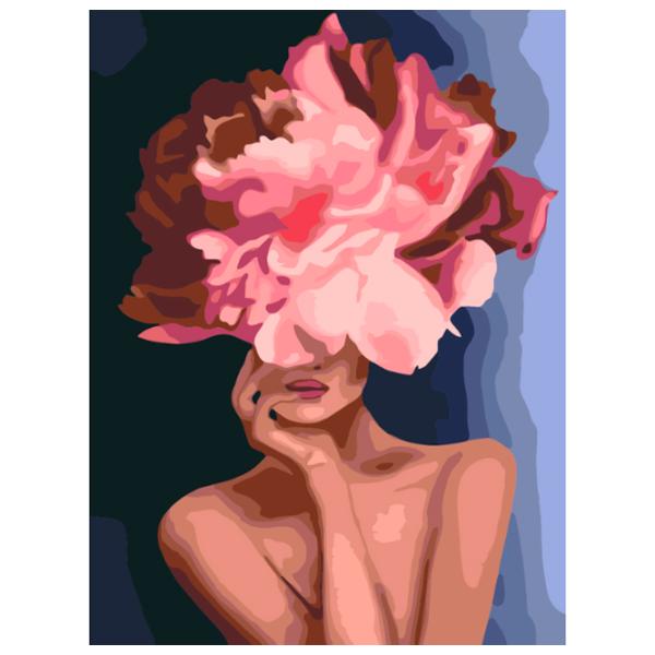 Картина по номерам BrushMe Изящный цветок 40 x 30 cm/ Вертикальная photo 1