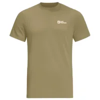 Tricou pentru bărbați Jack Wolfskin Essential T M 100% bumbac/ Green