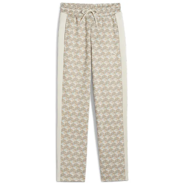 Pantaloni spotivi pentru femei Puma T7 Aop Straight Leg Track Pants XL/ Beige photo 1 Pantaloni spotivi pentru femei Puma T7 Aop Straight Leg Track Pants XL/ Beige photo 1