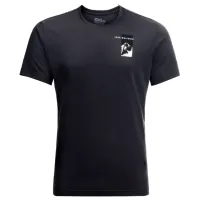 Tricou pentru bărbați Jack Wolfskin Vonnan S/ S Graphic T M 100% poliester/ Phantom