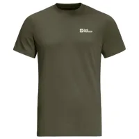 Футболка для мужчин Jack Wolfskin Essential T M 100% хлопок/ Island moos