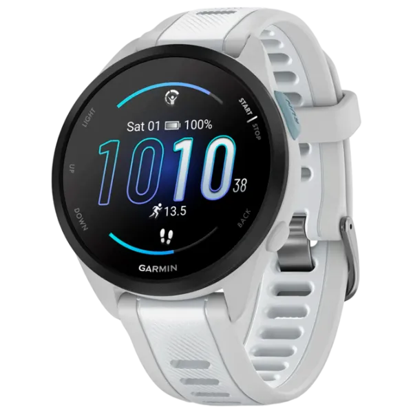 Ceas inteligent Garmin Forerunner 165 1.2"/ 30.4 mm/ Mist Gray - Mist Grey/ 010-02863-21 photo 1