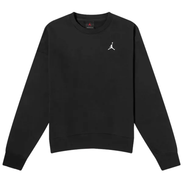 Hanorac pentru bărbați Nike Jordan Brooklyn Fleece Crew Drept/ Black photo 1