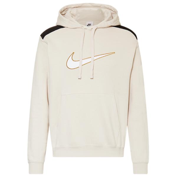Hanorac pentru bărbați Nike Sportswear SP Fleece BB Drept/ Beige photo 1