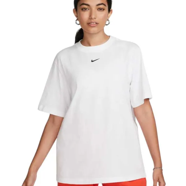 Tricou pentru femei Nike Nsw Tee Essntl Lbr 100% bumbac/ White photo 1