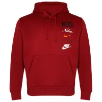 Толстовка для мужчин Nike Club Bb Po Hdy Stack Gx Прямой/ Красный