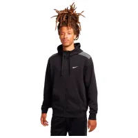 Hanorac pentru bărbați Nike Sportswear Fleece Full Zip Drept/ Black