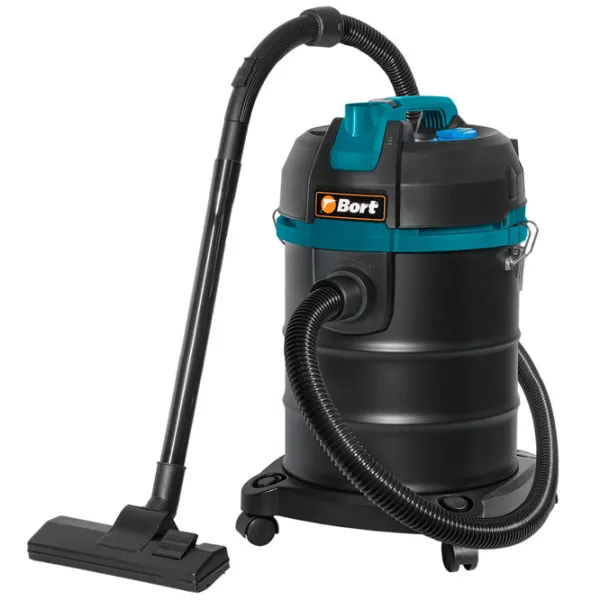 Промышленный пылесос Bort BSS-1525 BLACK 1500 Вт/ Черный photo 1