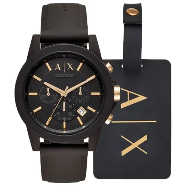 Ceas de mână pentru bărbați Armani Exchange AX7105SET Cuarț/ 45 mm photo 1