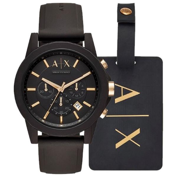 Ceas de mână pentru bărbați Armani Exchange AX7105SET Cuarț/ 45 mm photo 1