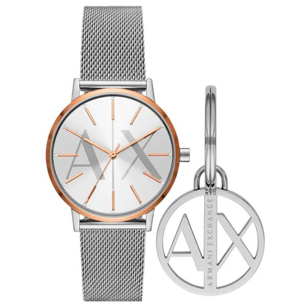 Ceas de mână pentru femei Armani Exchange AX7130SET Cuarț/ 36 mm photo 1
