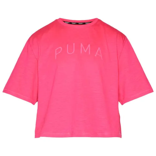 Футболка для женщин Puma Women’S Graphic Boxy Crop Move Tee 35% хлопок/ Розовый photo 1