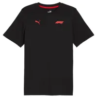 Tricou pentru bărbați Puma F1 Ess Tonal Logo Tee 100% bumbac/ Black