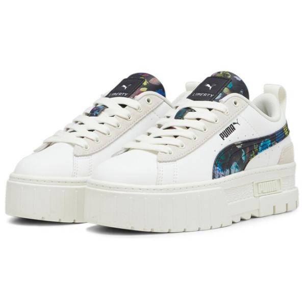 Кеды для женщин Puma Mayze 2 Liberty Warm Осень - Зима/ Белый photo 1 Кеды для женщин Puma Mayze 2 Liberty Warm Осень - Зима/ Белый photo 1